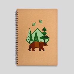 Mountain fox notebook